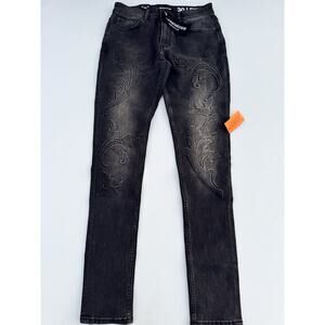 Serenede Rome Jeans Size 30 Black Wash